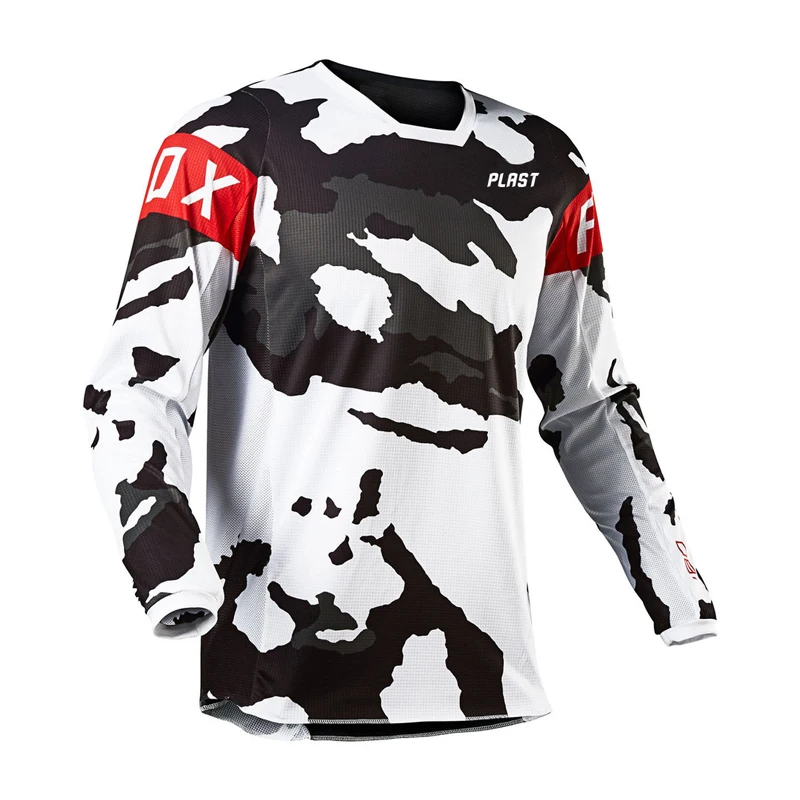 

2022 Downhill Jerseys Mountain Bike Racing MTB Shirts Offroad DH Motorcycle Motocross Sportwear Clothing FOXPLAST Shirt Spexcel