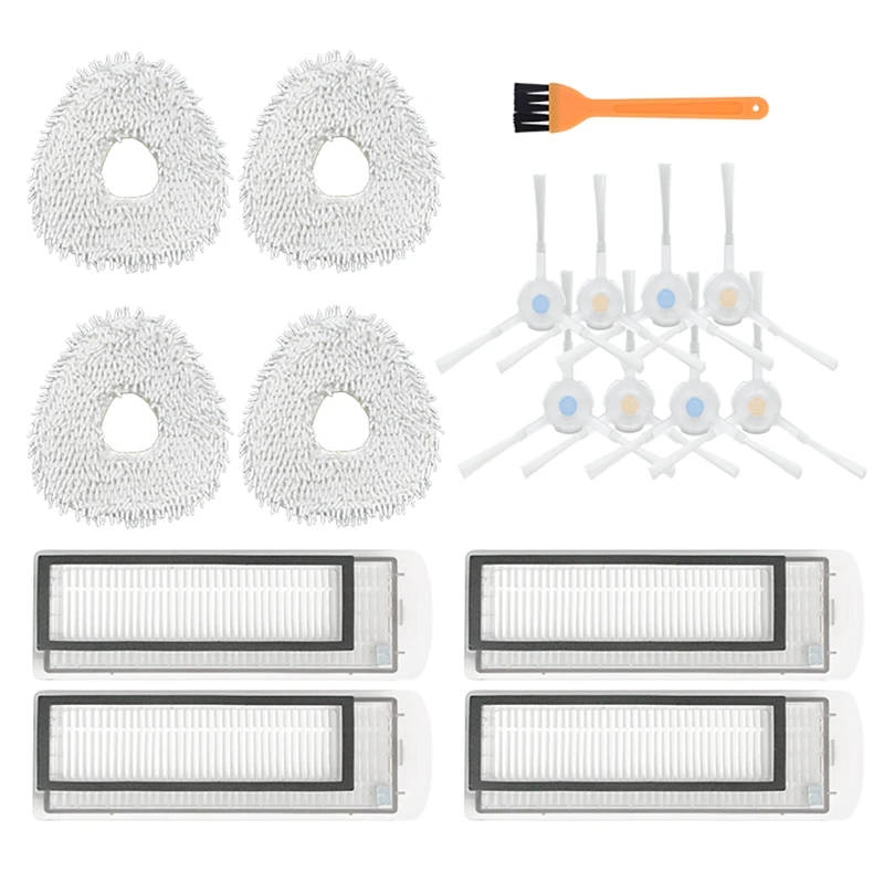 

Аксессуары для робота-уборщика Cloud КИТ NARWAL T10, боковая щетка, швабра с фильтром