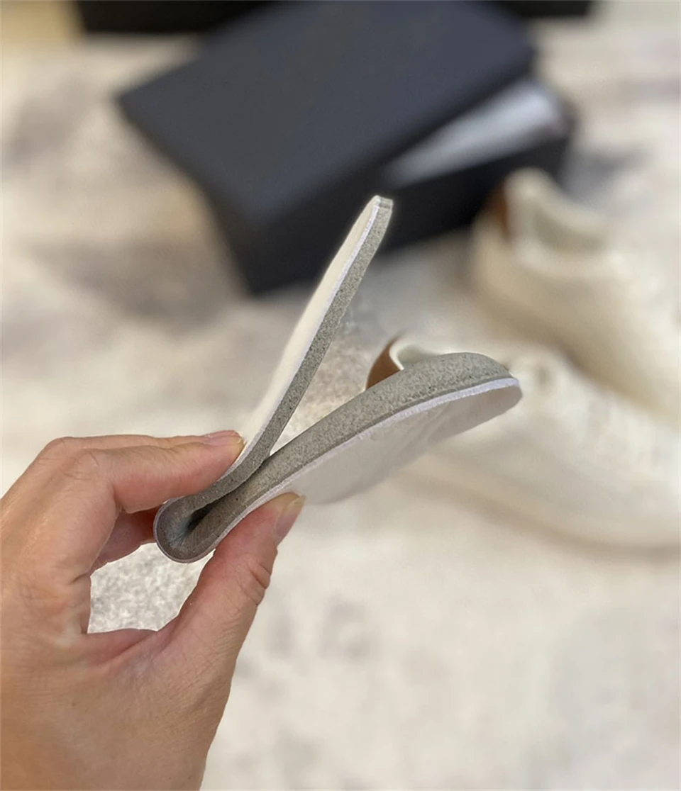 2023 Spring Summer Genuine Leather Lace-Up Sneakers Women Canvas Shoes Woman Casual Sports Shoes Female Flats Trendy Footwear