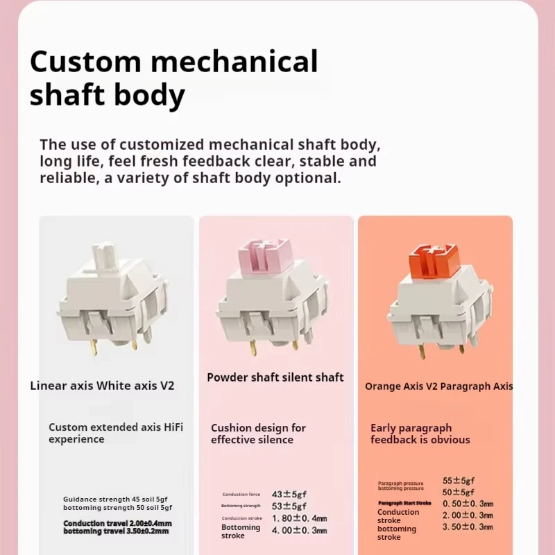 SP STAR D82 PRO Механическая клавиатура трехрежимная прокладка для горячей замены RGB