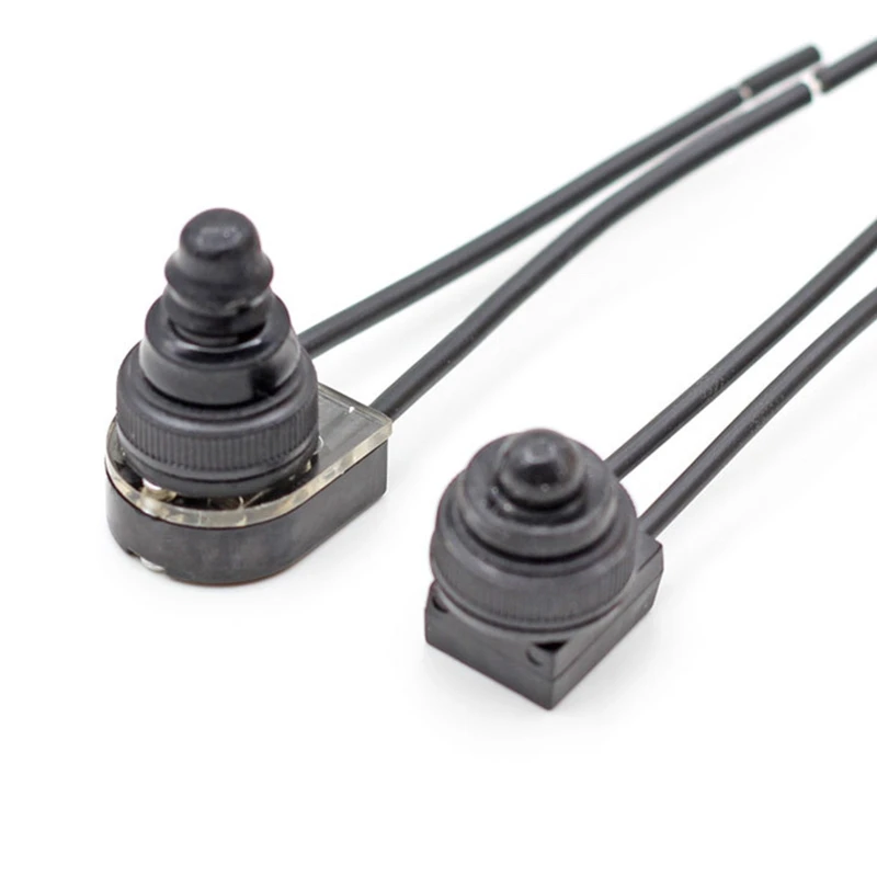 

Водонепроницаемая светодиодсветильник кнопка включения/выключения IP67, самоблокирующийся переключатель 250 В/3 А