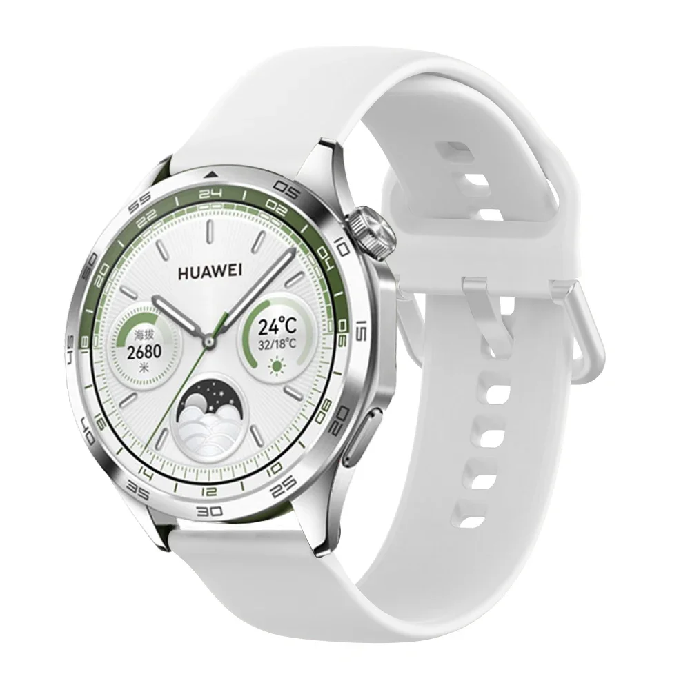 Мягкие силиконовые ремешки 20 мм 22 для Huawei WATCH GT 5 4 3 46 Pro SE Runner Ремешок часов Браслет