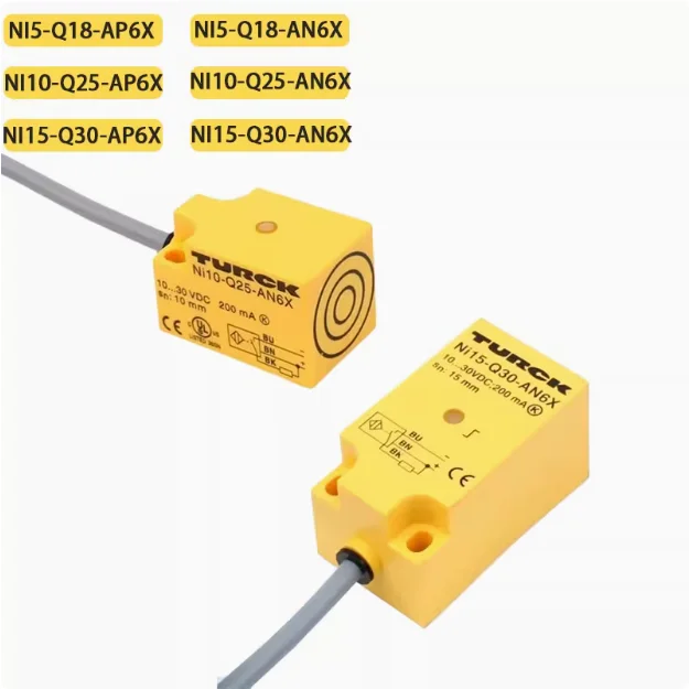 Оригинальный бесконтактный переключатель TURCK NI5-Q18 NI10-Q25 NI15-Q30 BI15U-Q20 NI25-Q20 BI15-Q20