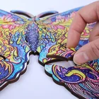 Высококачественные 3D головоломки, деревянные головоломки, каждая деталь, карта в форме животного, семейная головоломка для взрослых, украшение для дома, рождественские подарки