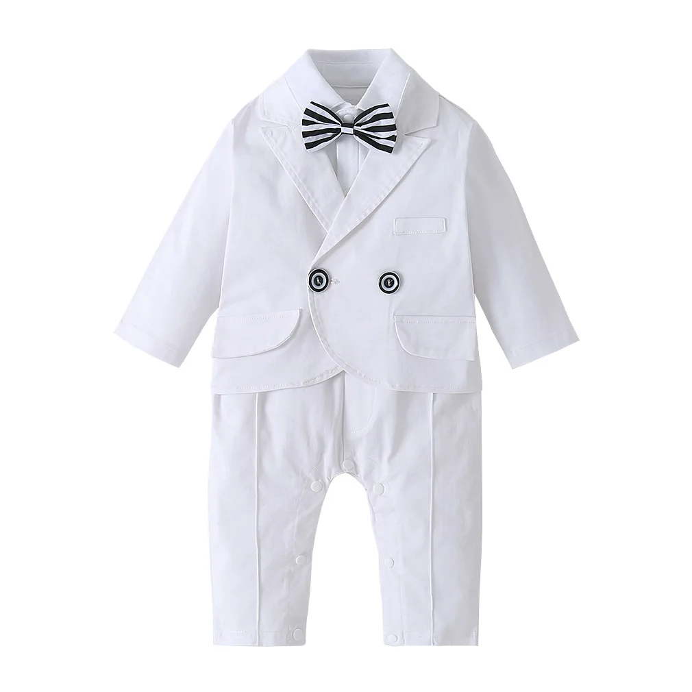 New Boys Clothing Spring and Autumn Baby Rompers Coat One-Pieces Suit Baby Boy Clothes Kids Outfits