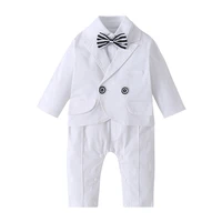 new boys clothing spring and autumn baby rompers coat one pieces suit baby boy clothes kids outfits