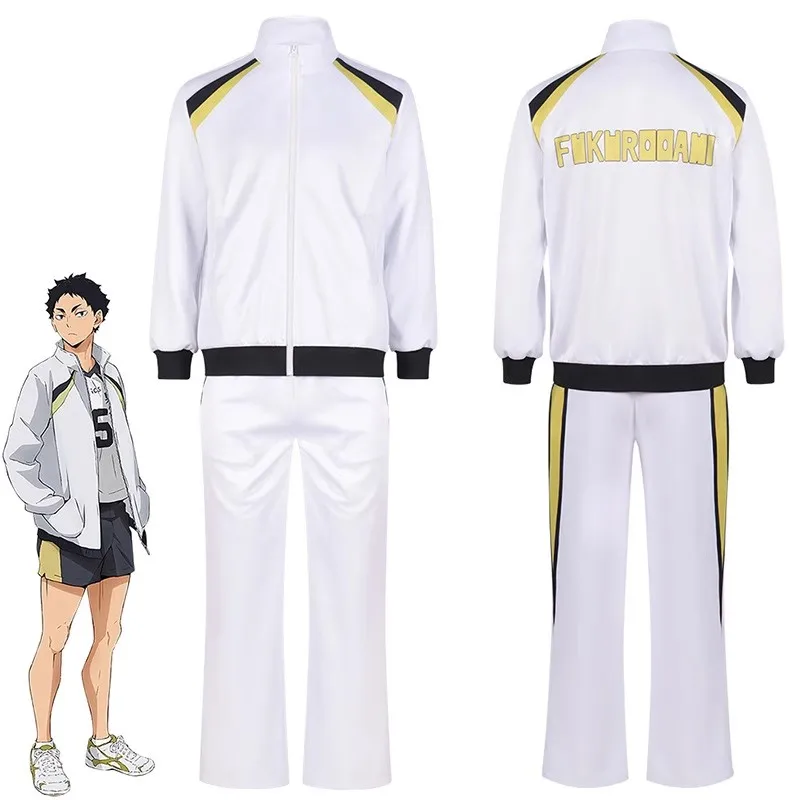 Аниме Haikyuu Косплей костюмы Karasuno Aoba Johsai Shiratorizawa Nekoma Униформа волейбол Джерси Cos