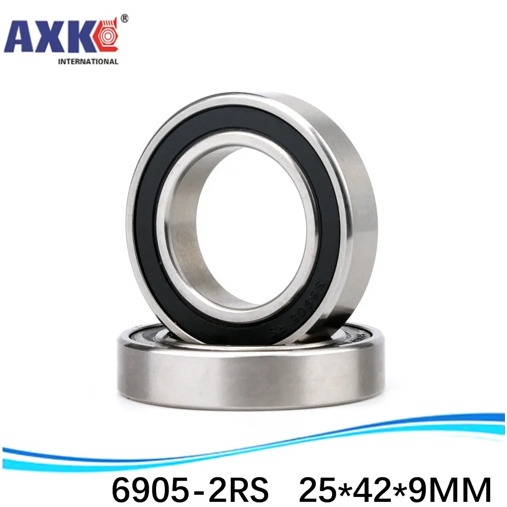 

(1pcs) The Rubber sealing cover Thin wall deep groove ball bearings 6905-2RS 25*42*9 mm