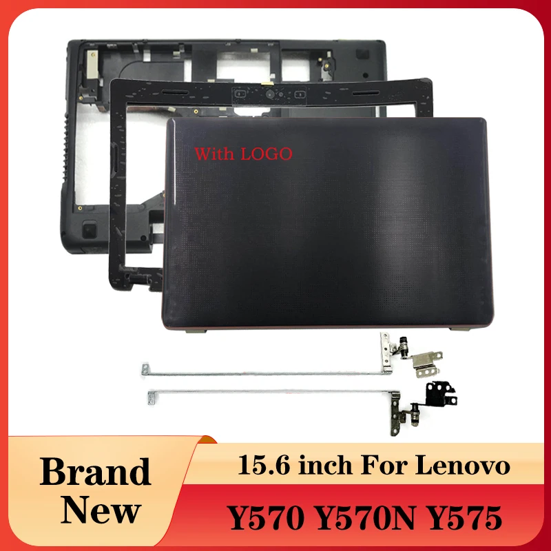 Корпус для ноутбука Lenovo IdeaPad Y570/Y570N/Y575, черный/белый