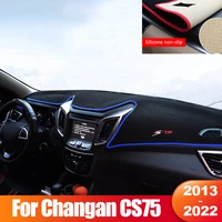for changan cs75 plus 2013 2018 2019 2020 2021 2022 car dashboard cover sun shade mats instrument desk non slip mat accessories