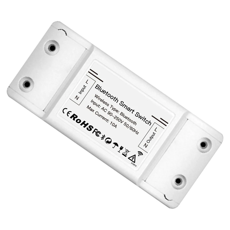 

Сетчатый выключатель света с Bluetooth, Беспроводной Выключатель с дистанционным управлением, релейный таймер для Alexa, голосовое управление, ум...