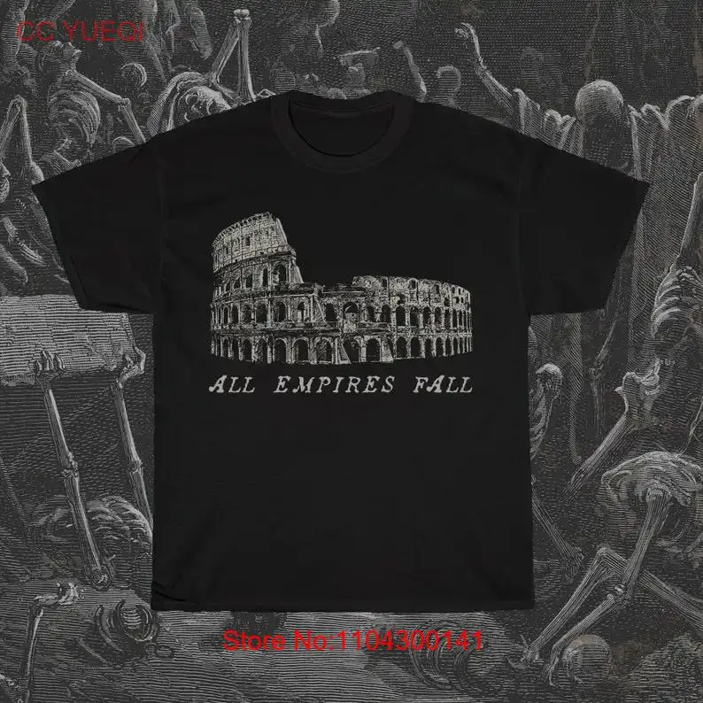 Осенняя футболка All Empires Roman Empire Colosseum Ancient Rome History Gladiator Julius Caesar с длинными или