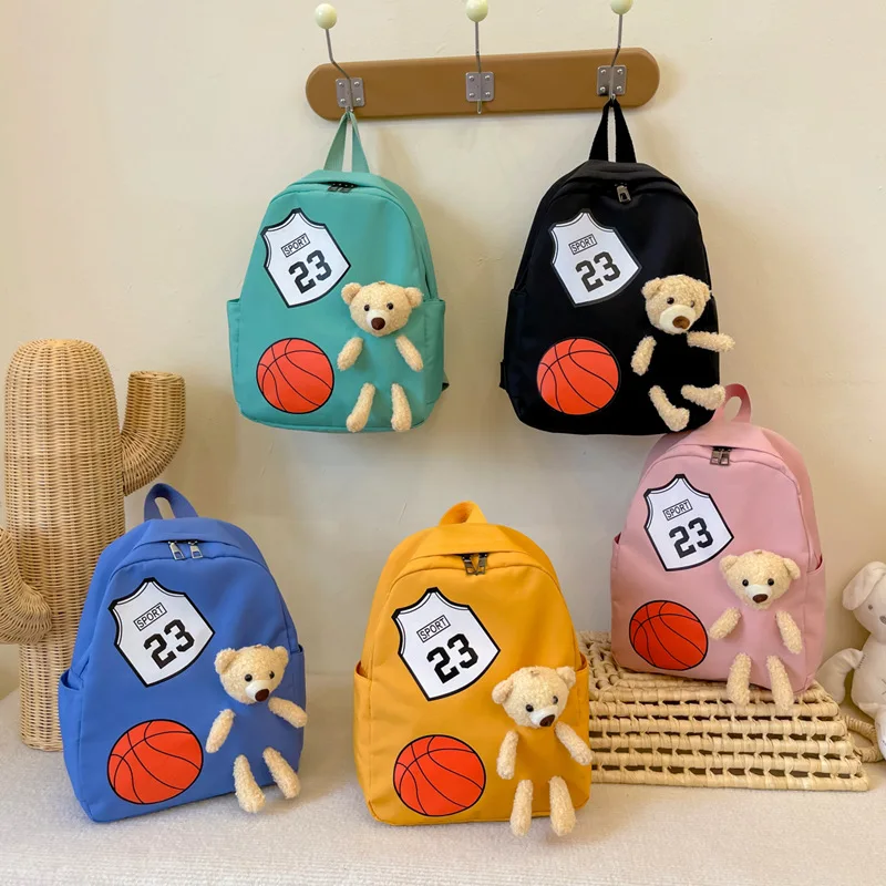 Hildren Cute Bear Kids Backpacks Girls Mini Backpack Kawaii School Book Bag Adjustable Strap Backpack For Kindergarten School