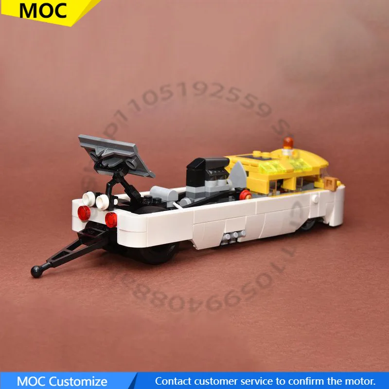 Фото 263 шт. гоночный автомобиль Dragster Mental Breakdown MOC настроить модульный строительный блок образовательные популярные игрушки «сделай сам» подарок на день рождения №1