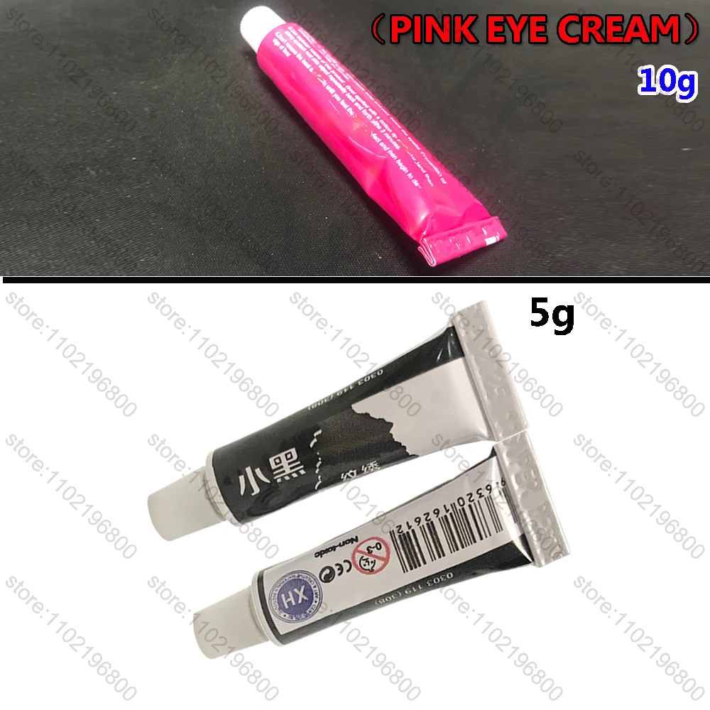 

New Pink EYE Tattoo Cream 10g Before Permanent Makeup Operation Piercing Eyebrow Lips Liner HX 5g