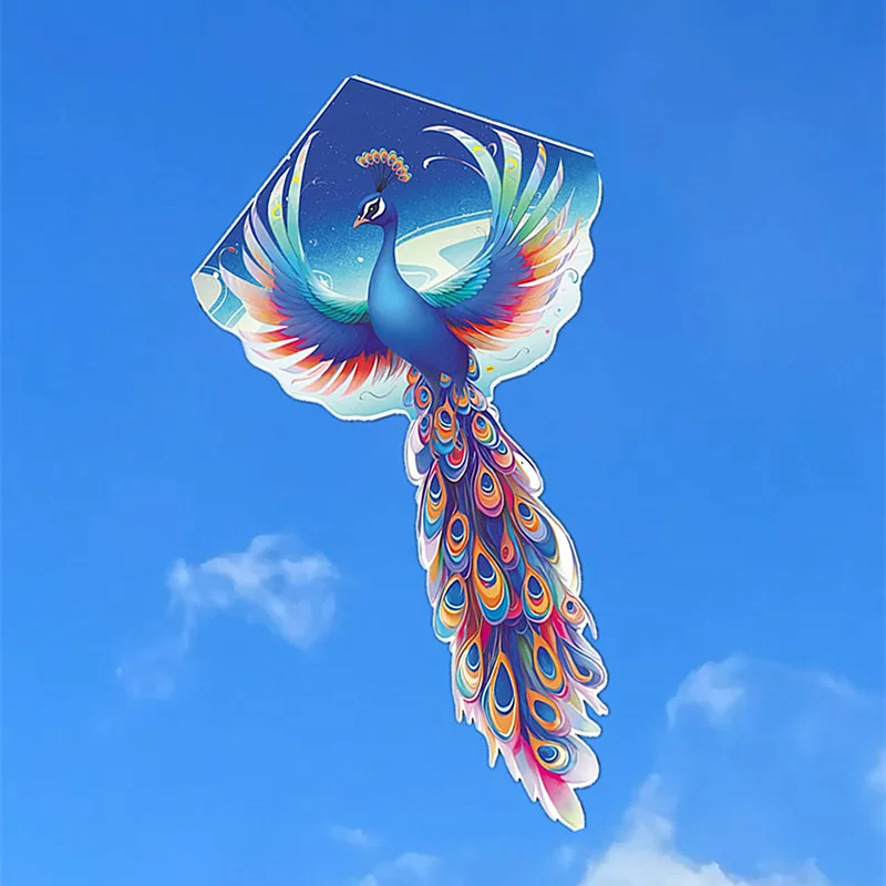 Бесплатная доставка павлин воздушный змей cometas de viento уличные игрушки breezemoon для