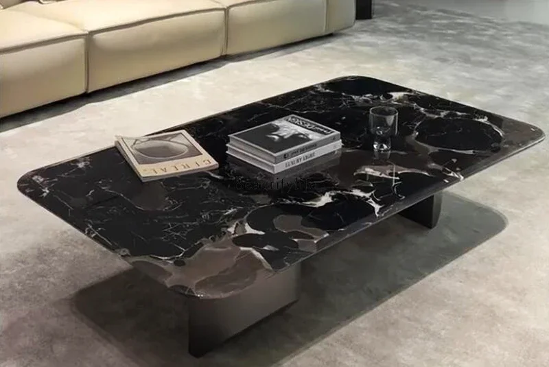 Легкий роскошный натуральный мрамор черная роза высококачественный