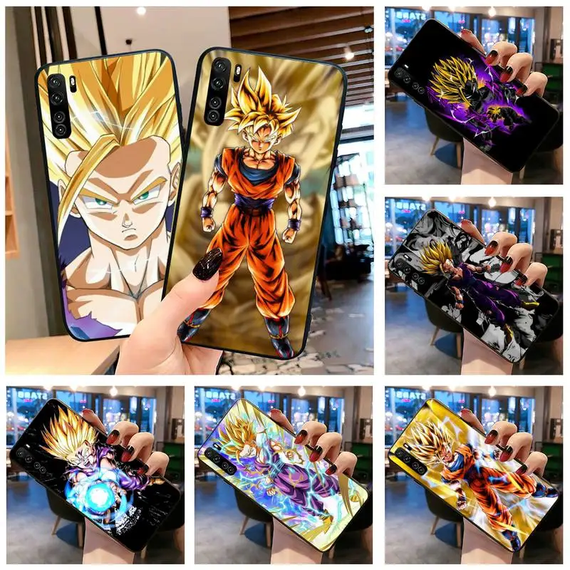 

Чехол для телефона из аниме Dragon Ball Z Son Gohan для Huawei P20 P30 P40 P50 Lite E P Mate 50 40 30 20 Pro