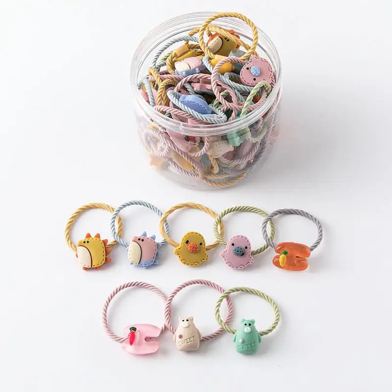 

Милая утолщенная маленькая резинка для девочек, детская резинка для волос, резинка для волос, аксессуары для волос, круглая резинка для воло...