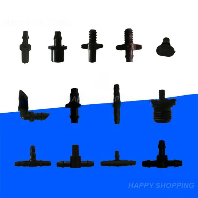 

Irrigation Coupling Adapters Gardening Lawn Agriculture Garden Watering Barb Tee Equal Garden Micro Irrigation Universal Plastic