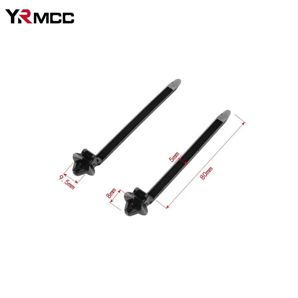 10 шт. автомобильные кабельные стяжки с нажимным креплением