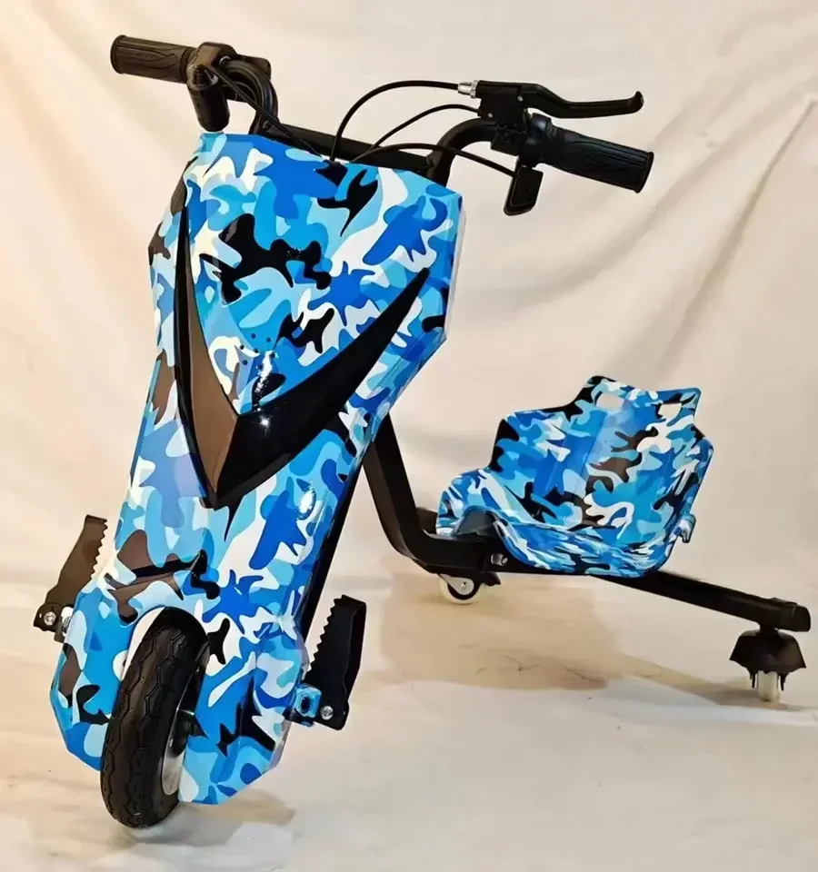 Грузоподъемность 120 кг вращение на 360 градусов 3 колеса двигатель Crazy Cart элитный