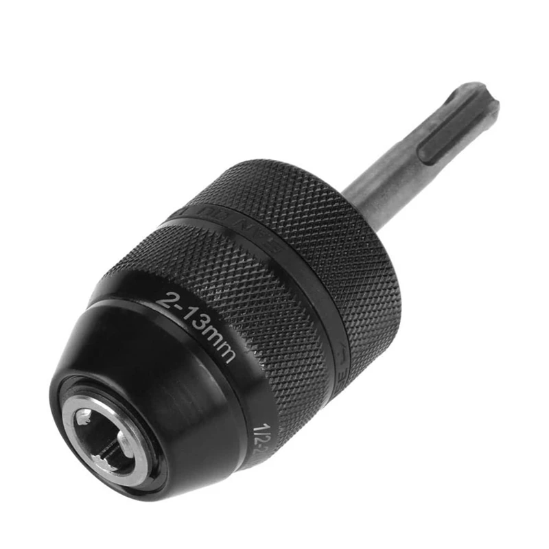 

2-13 Mm Keyless Drill Chuck Converter Lathe Drill Chuck Metal Hand-Tight Self-Locking Drill Chuck SDS Adapter