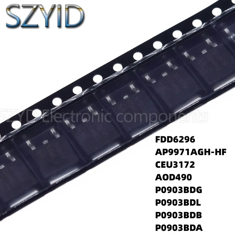 

100PCS TO252 FDD6296 AP9971AGH-HF CEU3172 AOD490 P0903BDG P0903BDL P0903BDB P0903BDA