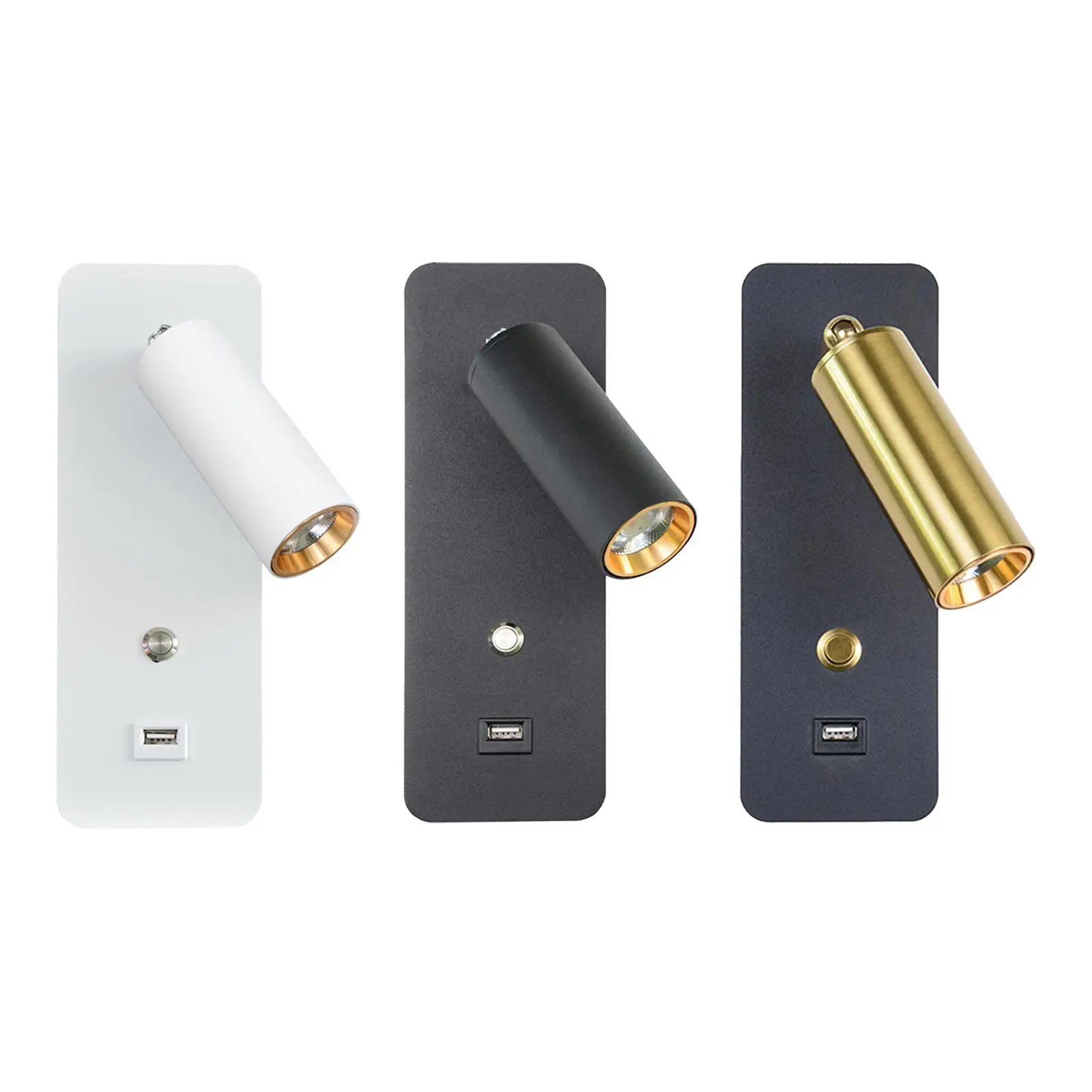 

Минималистичная настенная лампа, прикроватный светодиодный светильник, 7 Вт, бра для гостиной, балкона, офиса