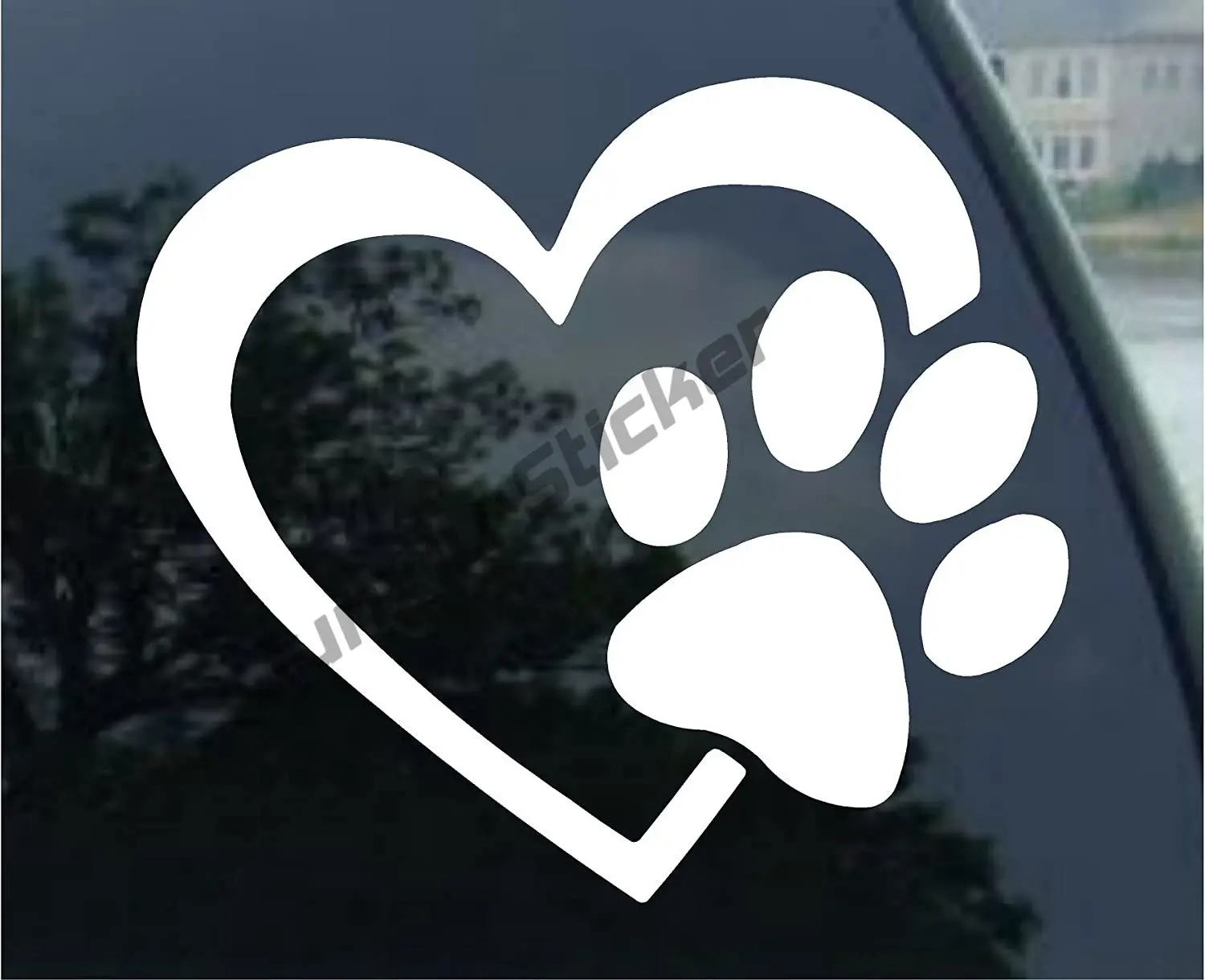 

Animal Lover Sticker Car Window Laptop Truck Decal White Black Creative Sticker Decor SUV Fine Decal PVC Boat Accessories