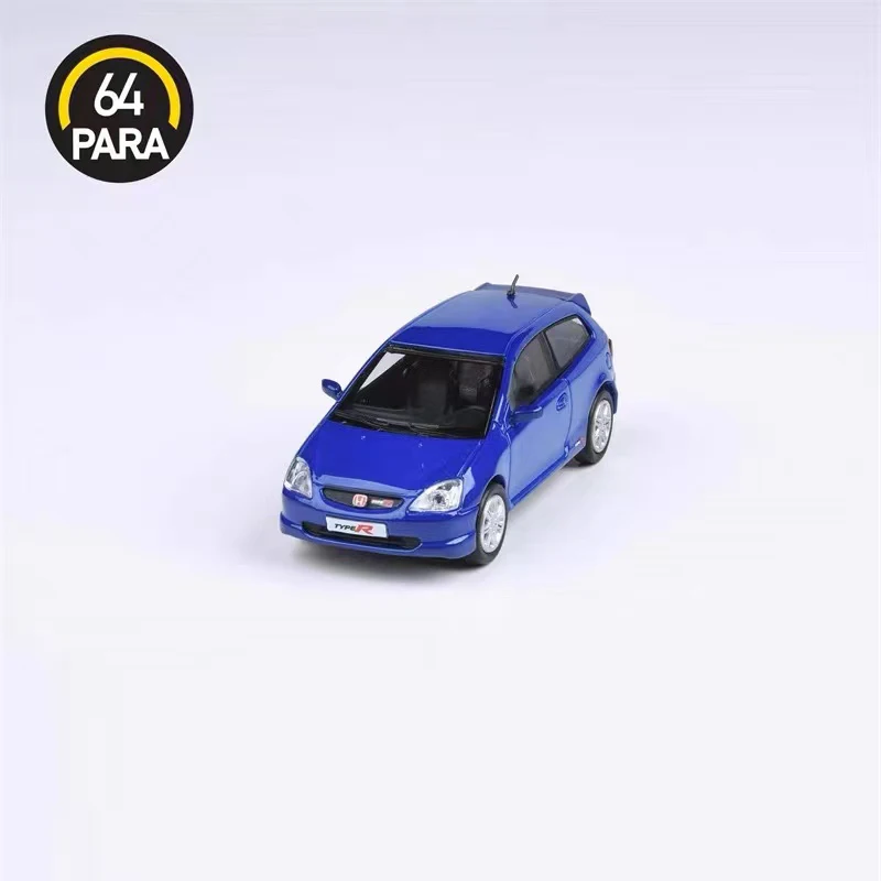 Пара 1:64 модель автомобиля Civic Ver7.0 EP3 Тип R литье под давлением из сплава-желтый и