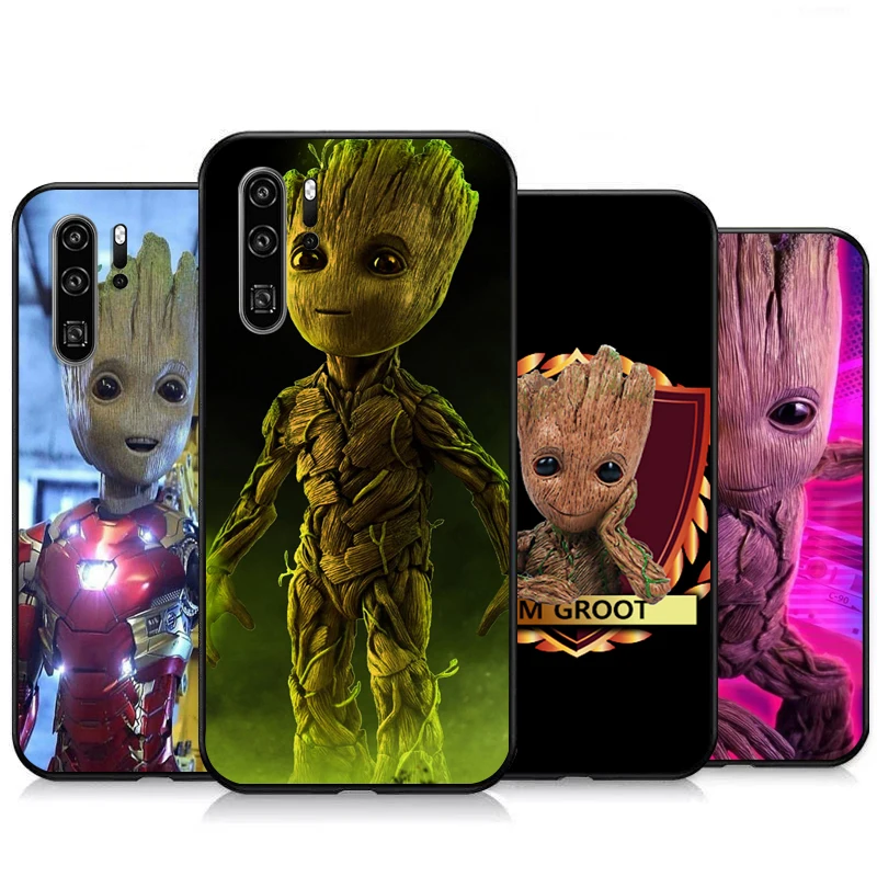 

Marvel Groot Cartoon Phone Cases For Huawei Honor P Smart Z P Smart 2019 Huawei Honor P Smart 2020 Cases Coque Soft TPU