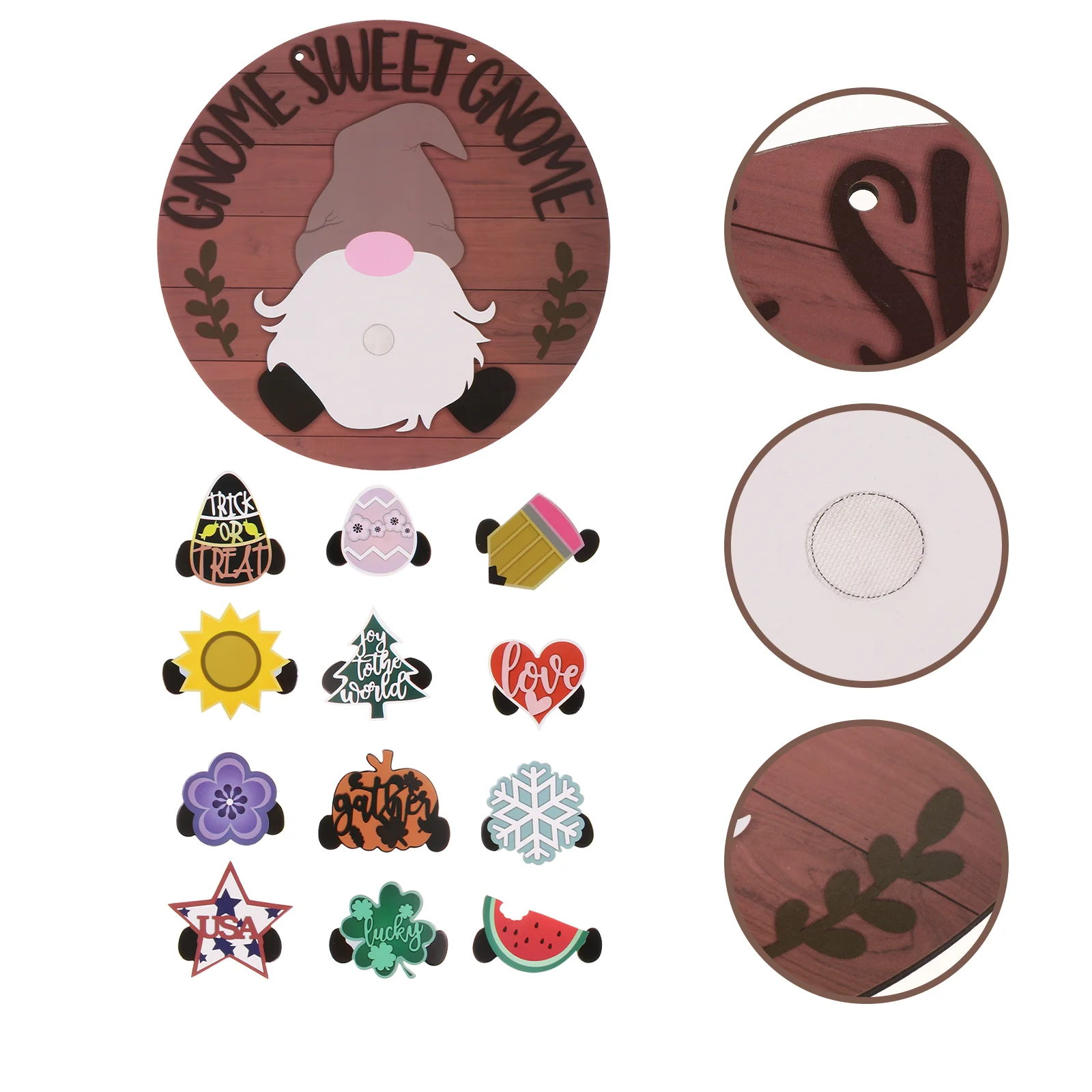 

1 Set Lightweight Reusable Door Ornament for Friends Co-worker Family