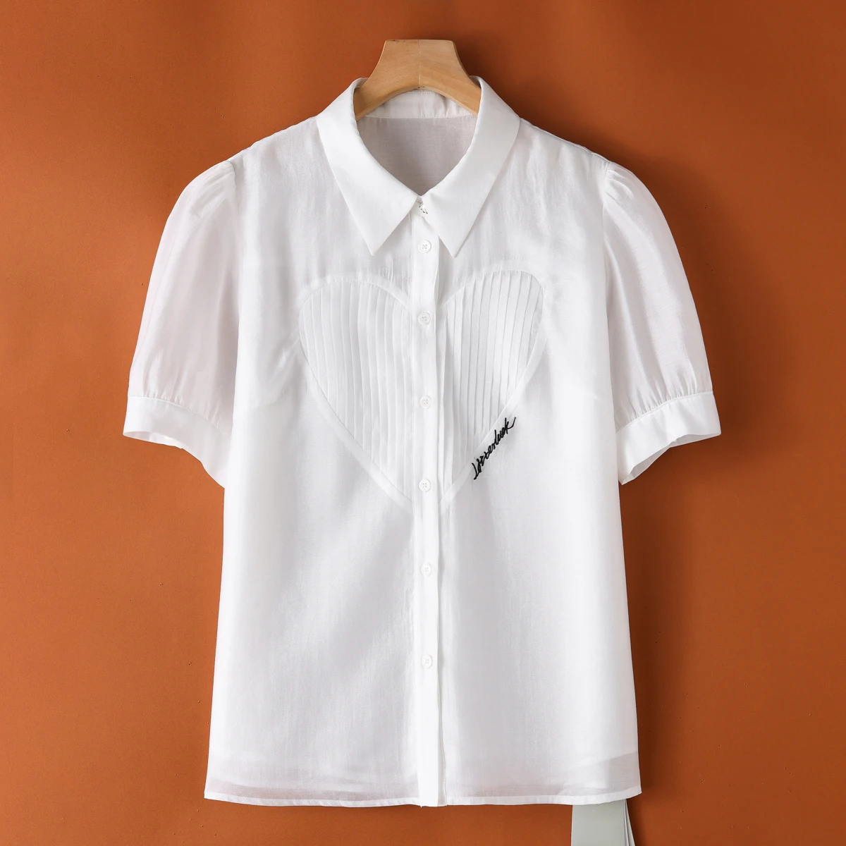 8.5% Lysel ~ West Lake Pavilion [Z] летняя одежда с принтом Love вышивка рубашки 029