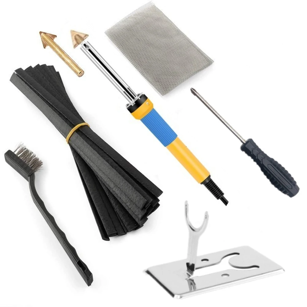 Пластиковый сварочный железо TPO tec PP 80 Вт для ремонта автомобильных бамперов и