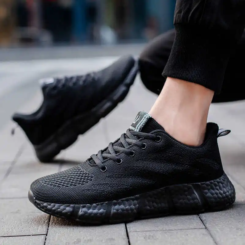 

Слипоны для мужчин, спортивная обувь без шнуровки, оригинальные брендовые теннисные черные кроссовки, мужские теннисные кроссовки в стиле ...