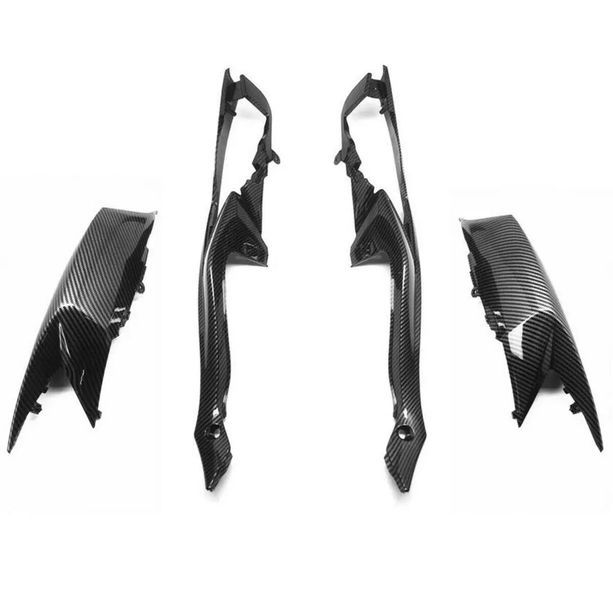

Hydro Dipped Carbon Fiber Finish Rear Tail Side Seat Fairing Set For SUZUKI GSX-R 600 GSXR750 2008 2009 2010