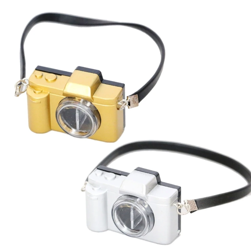 

Retro Photography Props Desktop Decoration Baby Accessories Mini Strap Camera Newborn Photo Background Ornament