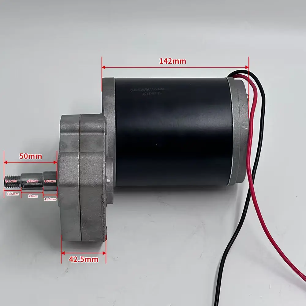 Фото Новинка! Электродвигатель для газонокосилки 350W 600W 800W DC 24V 12V, редукторный двигатель №2
