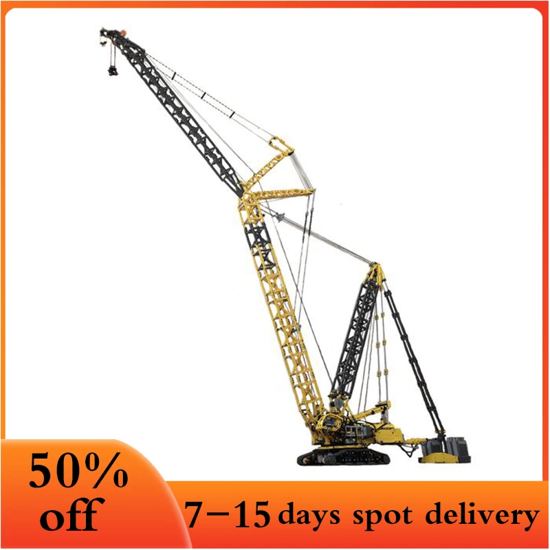 

KEJI MOC-39663 Liebherr LR 11000 Crawler Crane Engineering Vehicle RC Model Building Block Bricks Kits Toys Boy Christmas Gifts