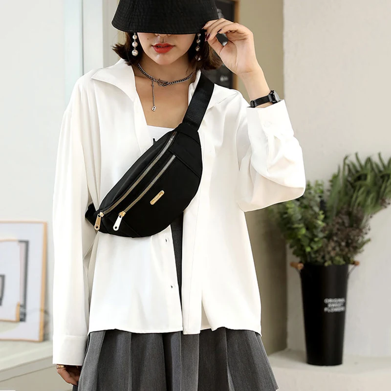 Модная женская поясная сумка водонепроницаемые сумки через плечо для женщин