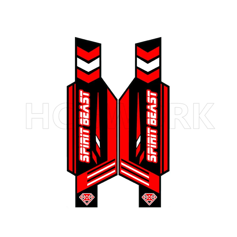 

Motorcycle Accessories Shock Absorber Reflective Sticker Front Fork Decals for Motorbike Universal