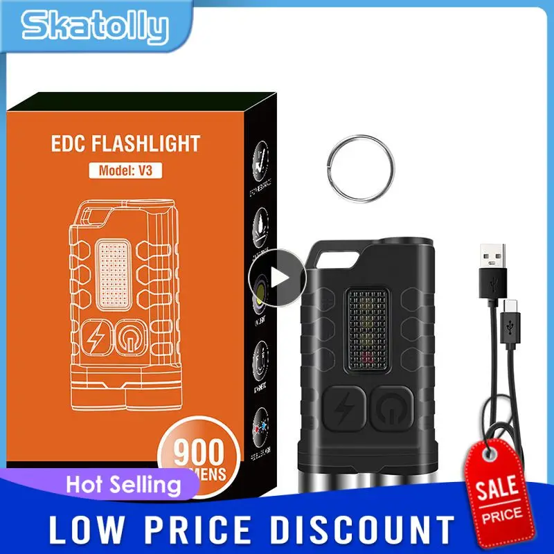 

Портативный брелок для ключей, 900 лм