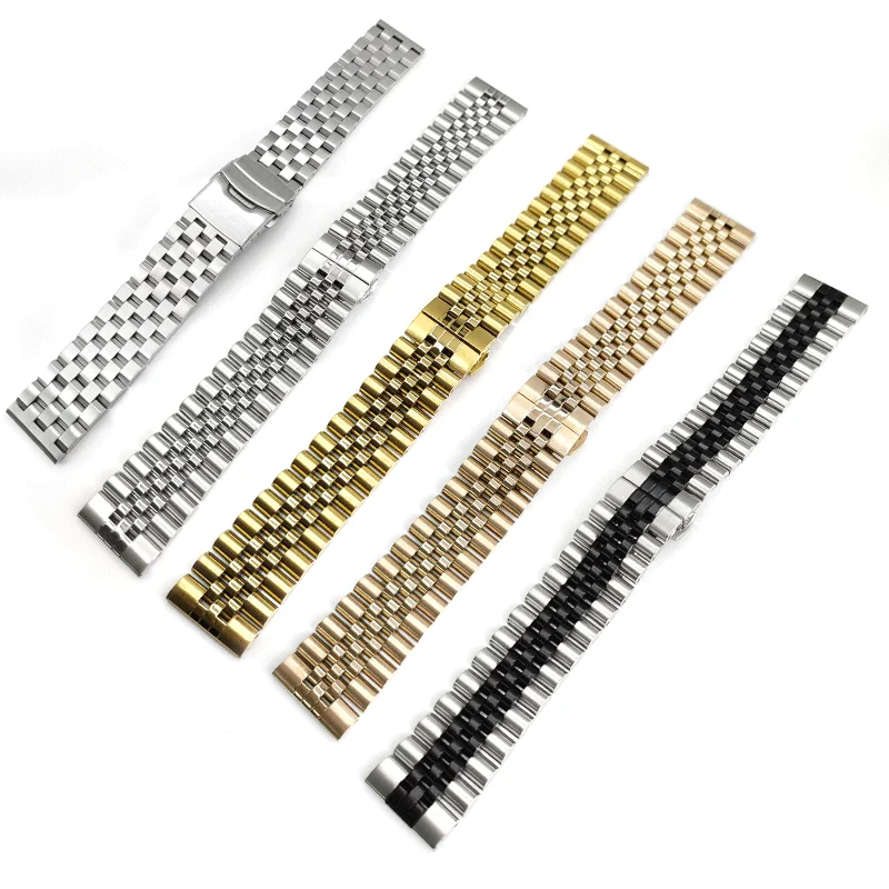 Ремешок для часов из нержавеющей стали 22 мм Seiko SKX007 SKX011 SRPD53
