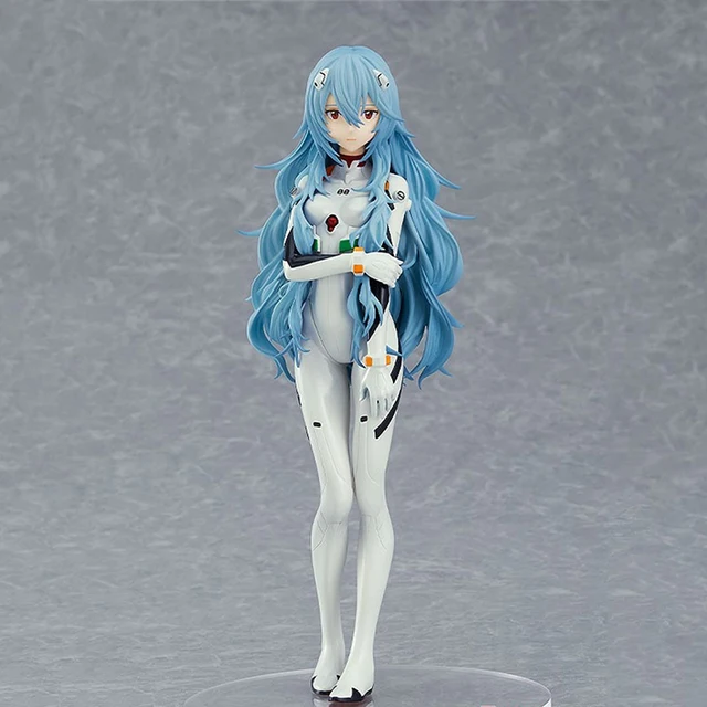 Neon Genesis Evangelion 3.0 Ayanami Rei con capelli lunghi Action Figure 2