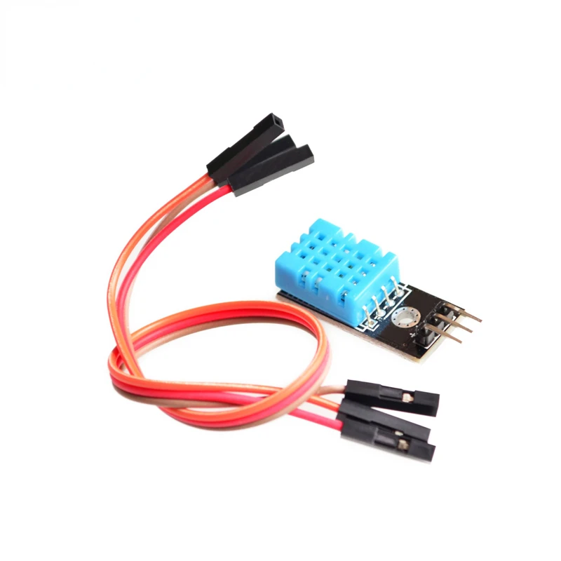 

DHT11 Temperature and Relative Humidity Sensor Module With Cable DIY Kit