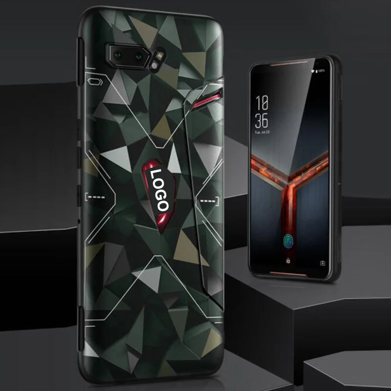 Чехол для ASUS ROG Phone 2 II Phone2 ZS660KL I001DA мягкий силиконовый чехол из ТПУ телефона 3 5