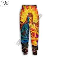 2022 newfashion trippy buddha mandala psychedelic harajuku sweatpants 3dprint menwomen casual joggers pants funny trousers a2