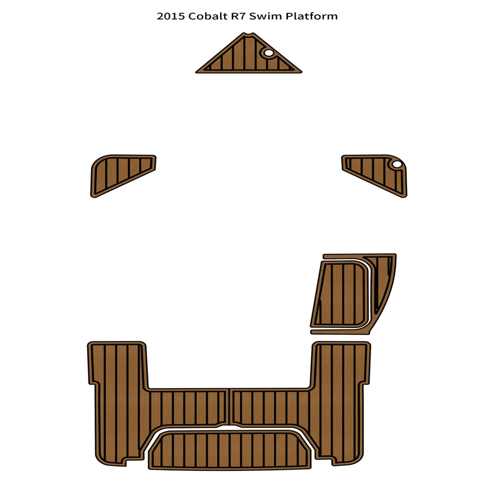 2015 Cobalt R5 Surf Swim Platform Pad Boat EVA Foam Faux Teak Deck Flooring Mat Цей список предназначен для одного