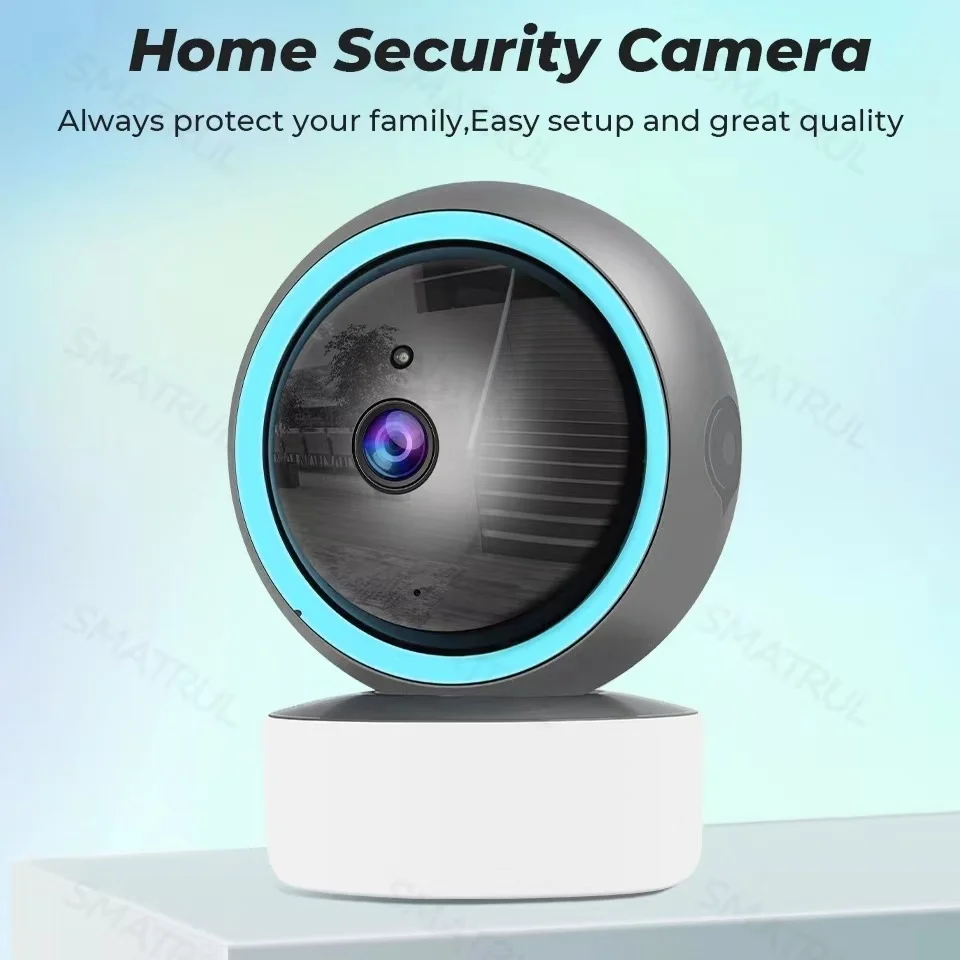 

Беспроводная камера видеонаблюдения 1080p HD с Wi-Fi, 360 градусов